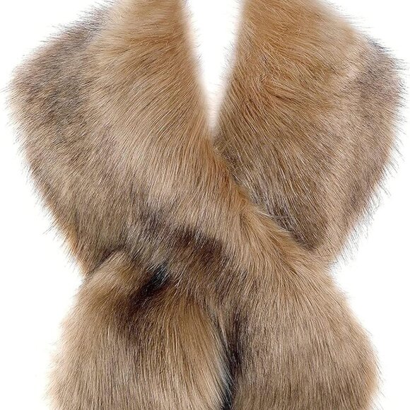 Other - Women's Faux Fur Shawl Wrap Collar Winter Bridal Party Cover Up